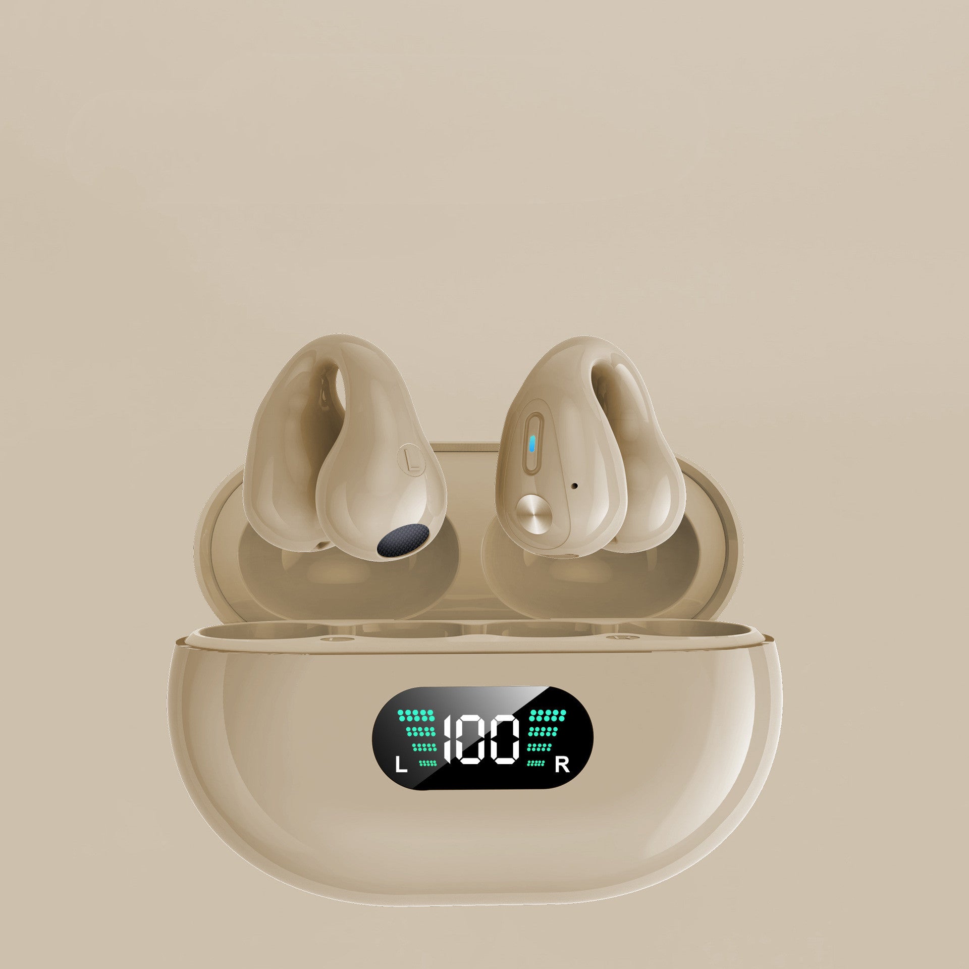 Ear Clip Bone Conduction TWS Headphones