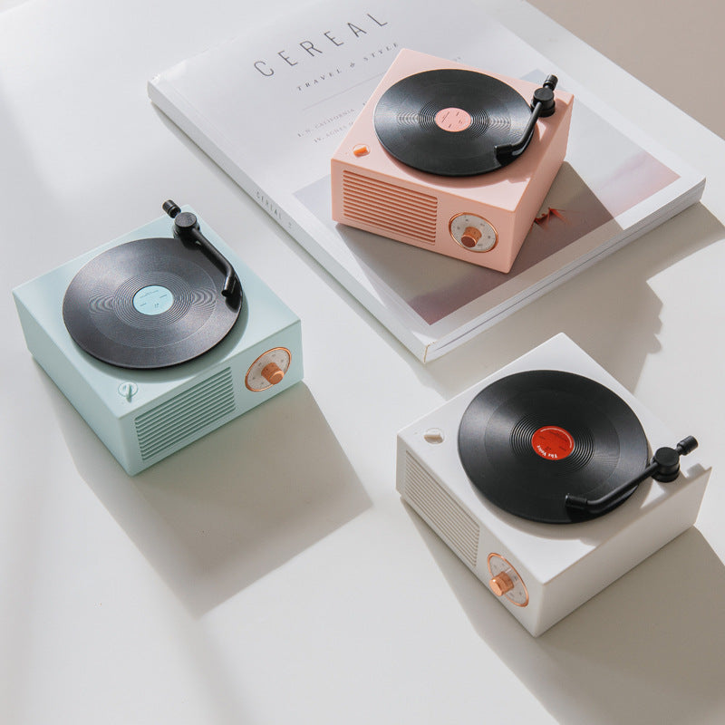 Wireless Mini Retro Phonograph Bluetooth Speaker
