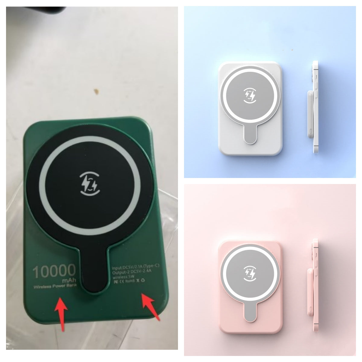 Mini Magnetic Wireless Power Bank