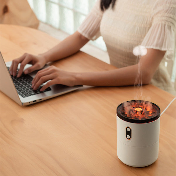Volcanic Flame Jellyfish Aroma Essential Oil Diffuser