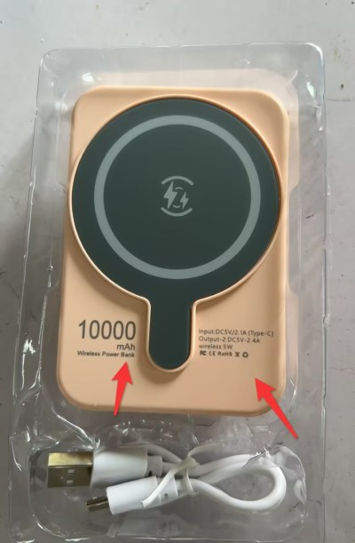 Mini Magnetic Wireless Power Bank