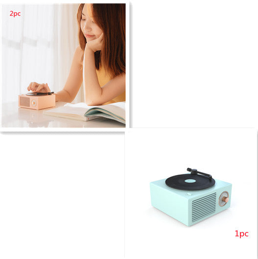 Wireless Mini Retro Phonograph Bluetooth Speaker