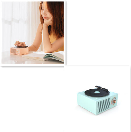 Wireless Mini Retro Phonograph Bluetooth Speaker