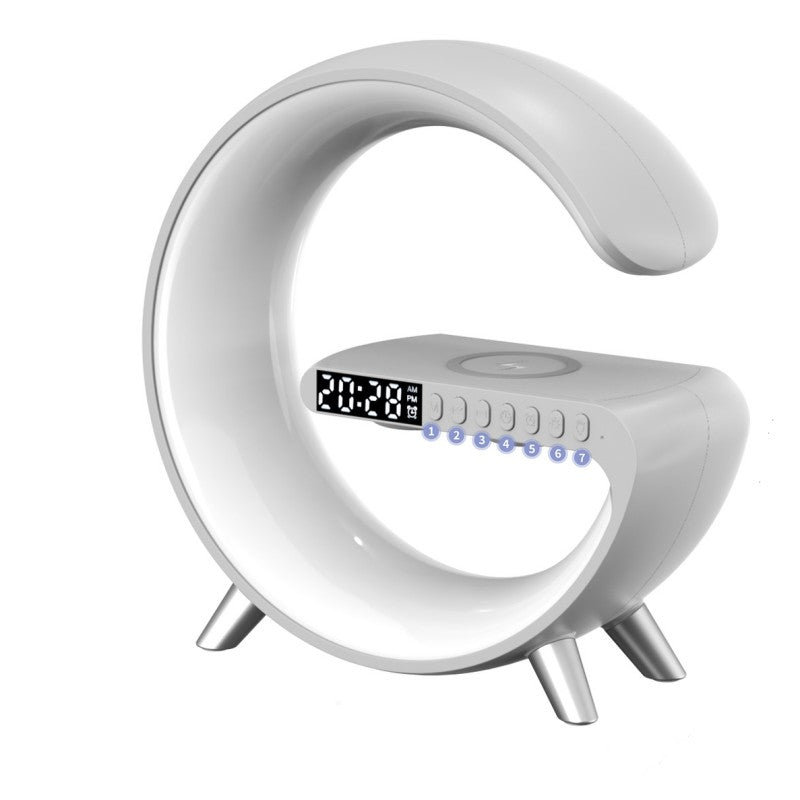 G-Shaped Smart LED Lamp with Bluetooth Speaker