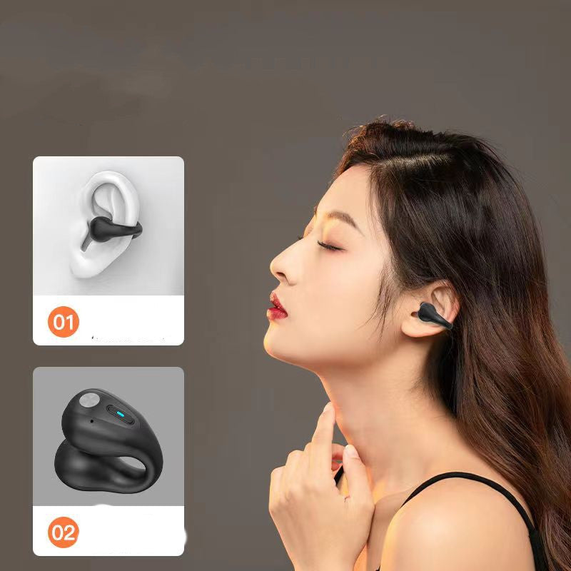 Ear Clip Bone Conduction TWS Headphones
