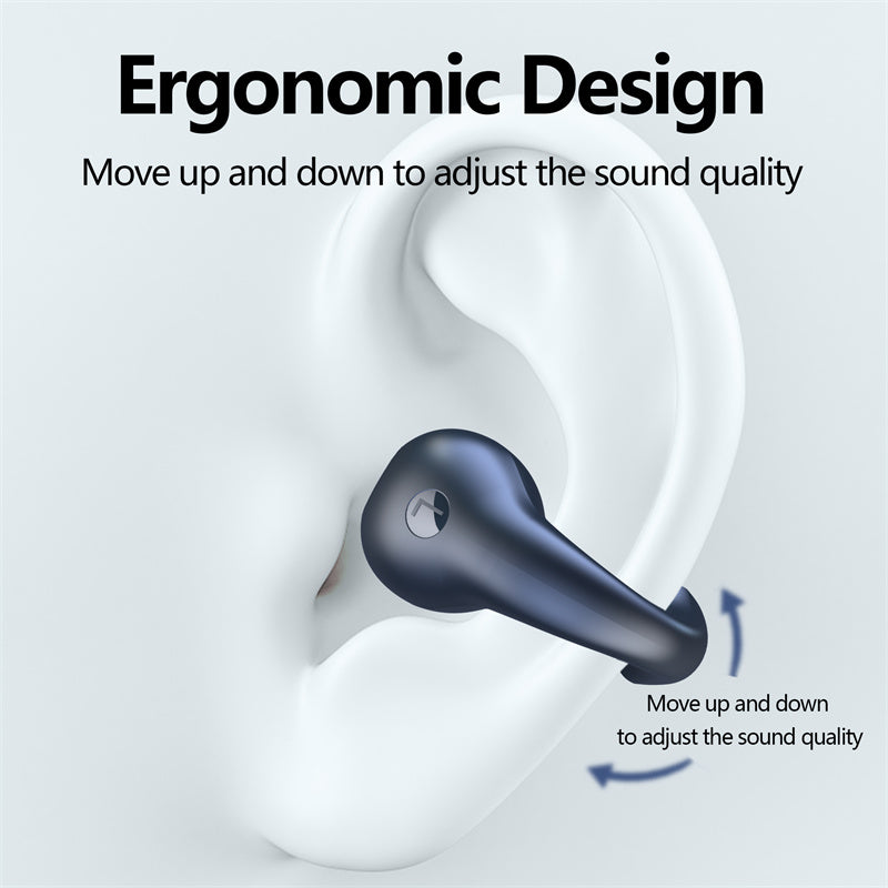 Ear Clip Bone Conduction TWS Headphones
