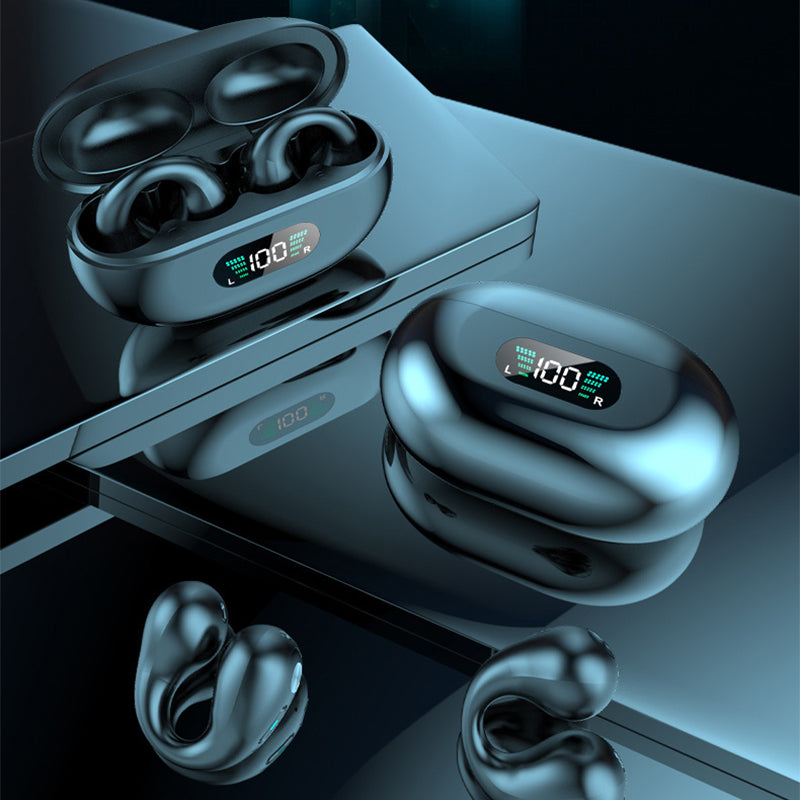 Ear Clip Bone Conduction TWS Headphones