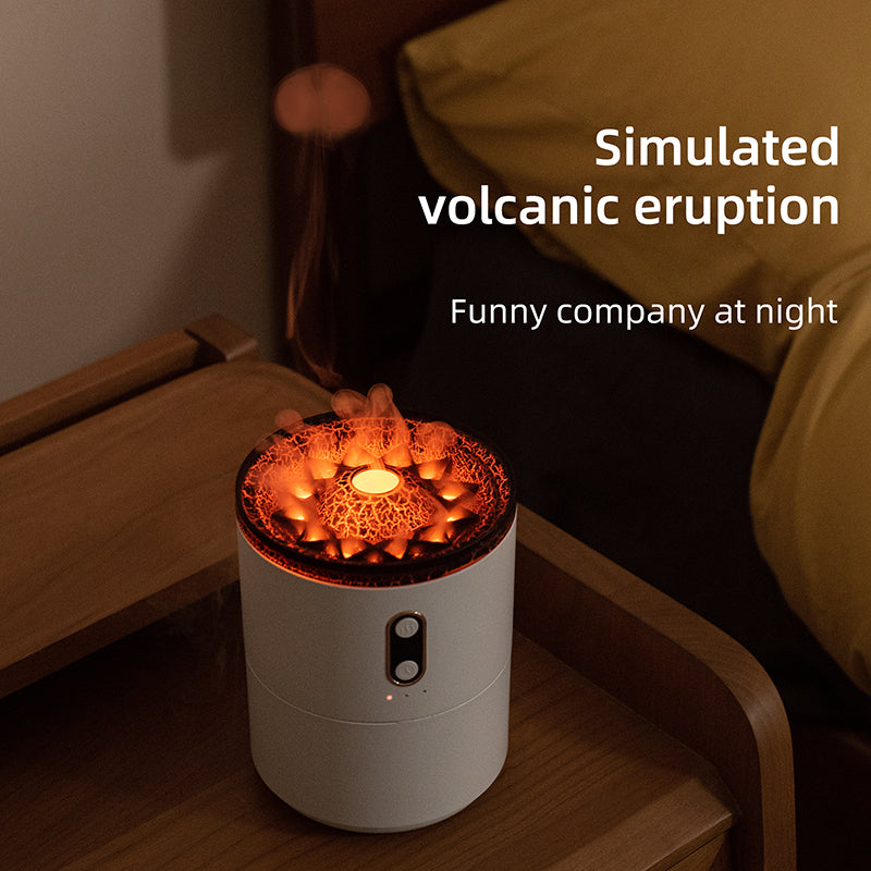Volcanic Flame Jellyfish Aroma Essential Oil Diffuser