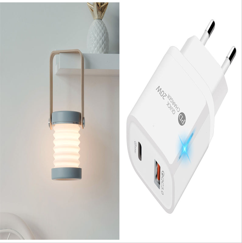Foldable Touch Dimmable LED Reading Night Light