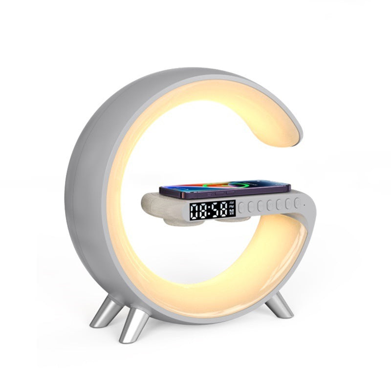 G-Shaped Smart LED Lamp with Bluetooth Speaker