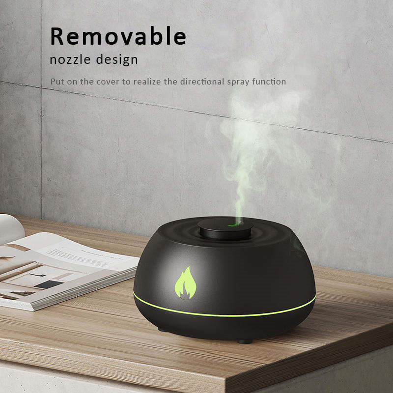 130ML USB Flame Aromatherapy Air Humidifier