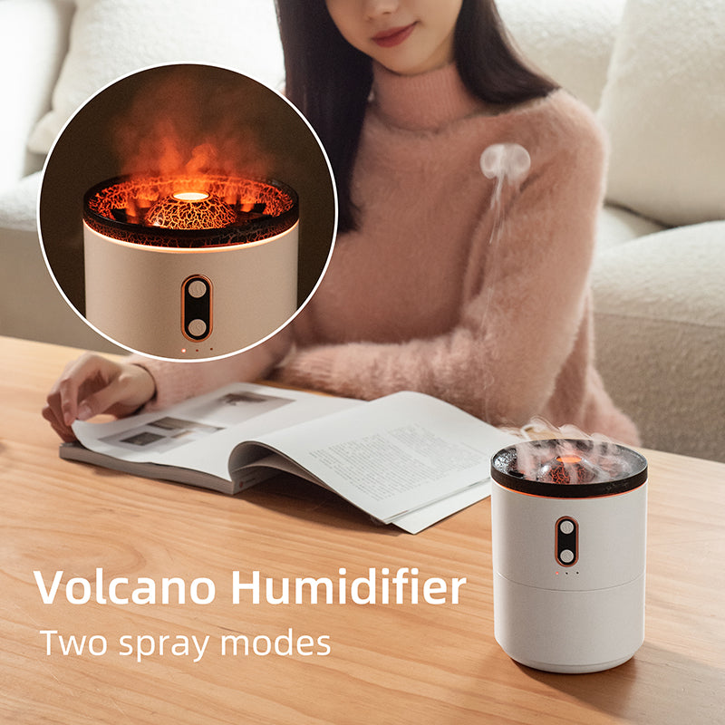 Volcanic Flame Jellyfish Aroma Essential Oil Diffuser