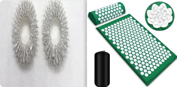 Acupressure Massage Mat & Pillow Set