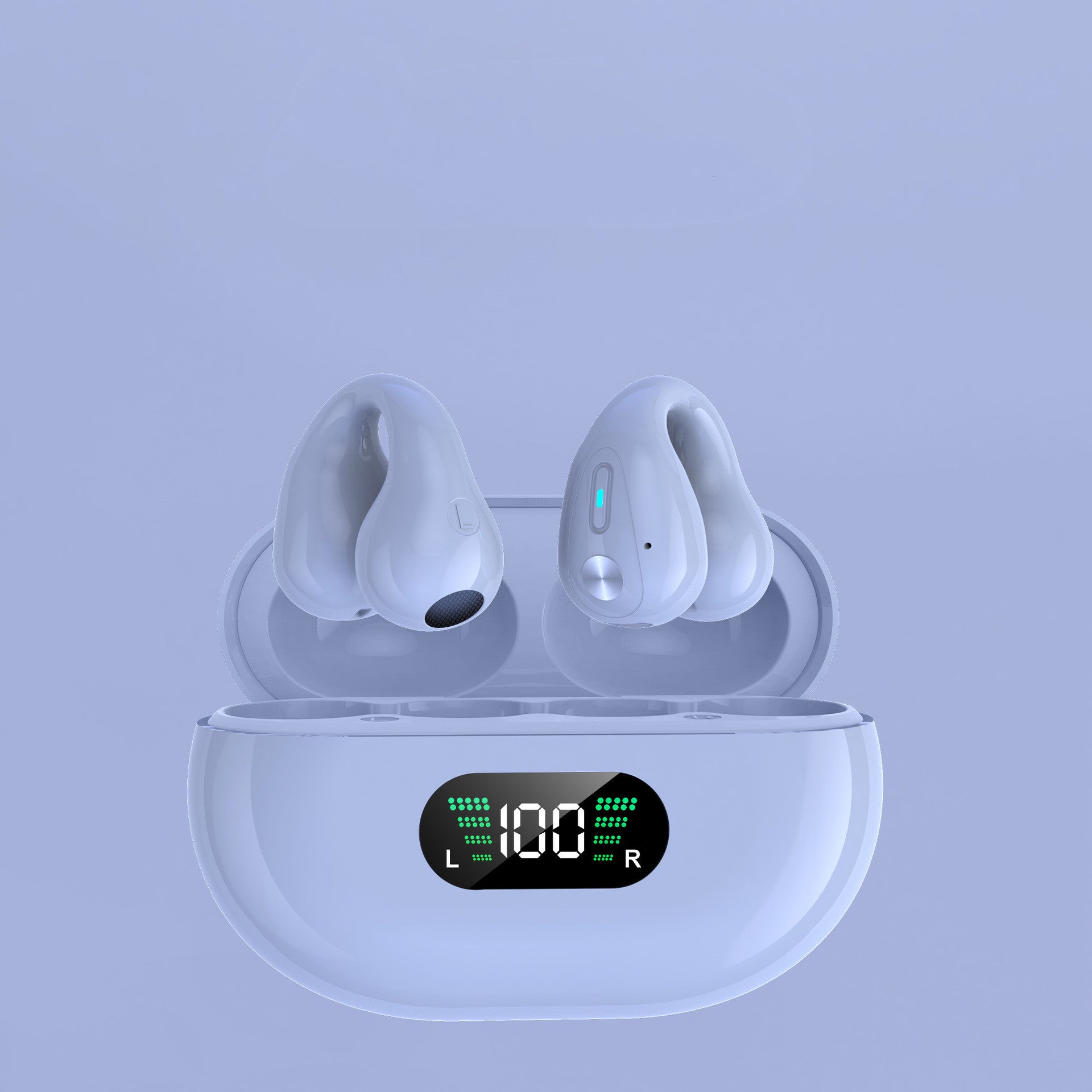 Ear Clip Bone Conduction TWS Headphones