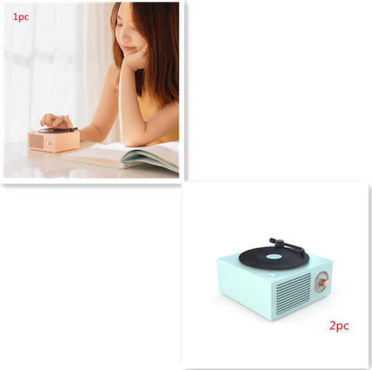 Wireless Mini Retro Phonograph Bluetooth Speaker