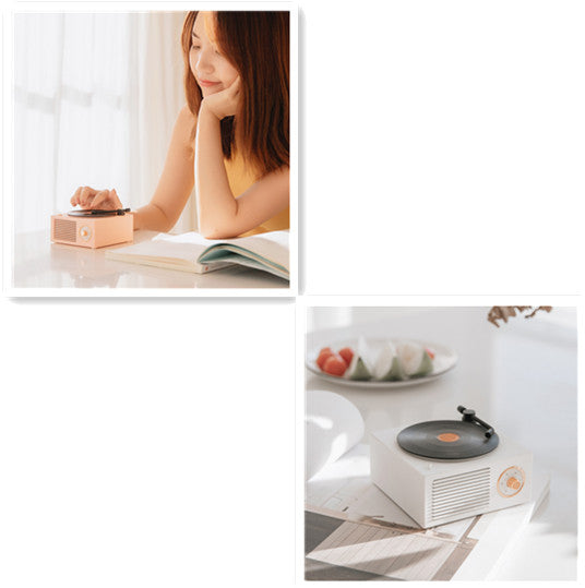Wireless Mini Retro Phonograph Bluetooth Speaker