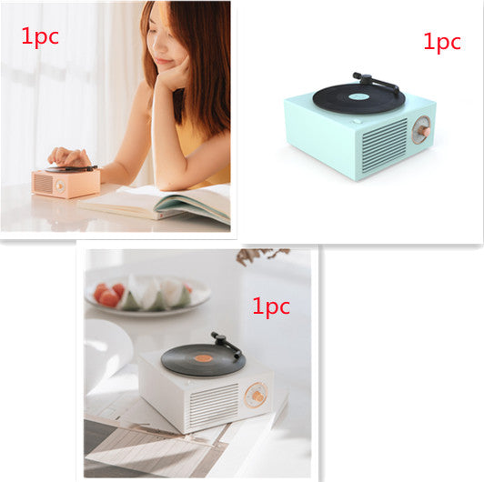 Wireless Mini Retro Phonograph Bluetooth Speaker